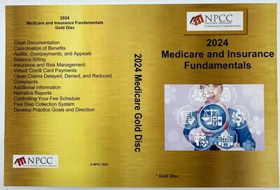 Medicare GOLD DVD Covers 2024
