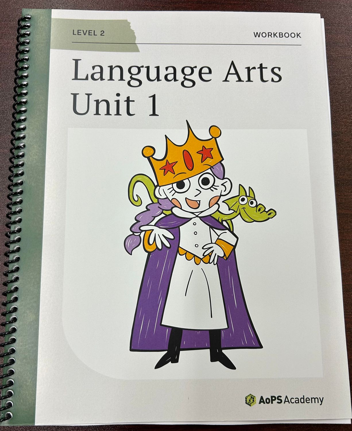AOPS08 Language Arts Level 2 Unit 1 STUDENT Workbook