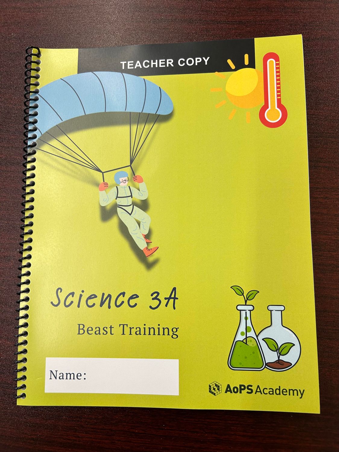 AOPS55 Science 3A Beast Training TEACHER Workbook