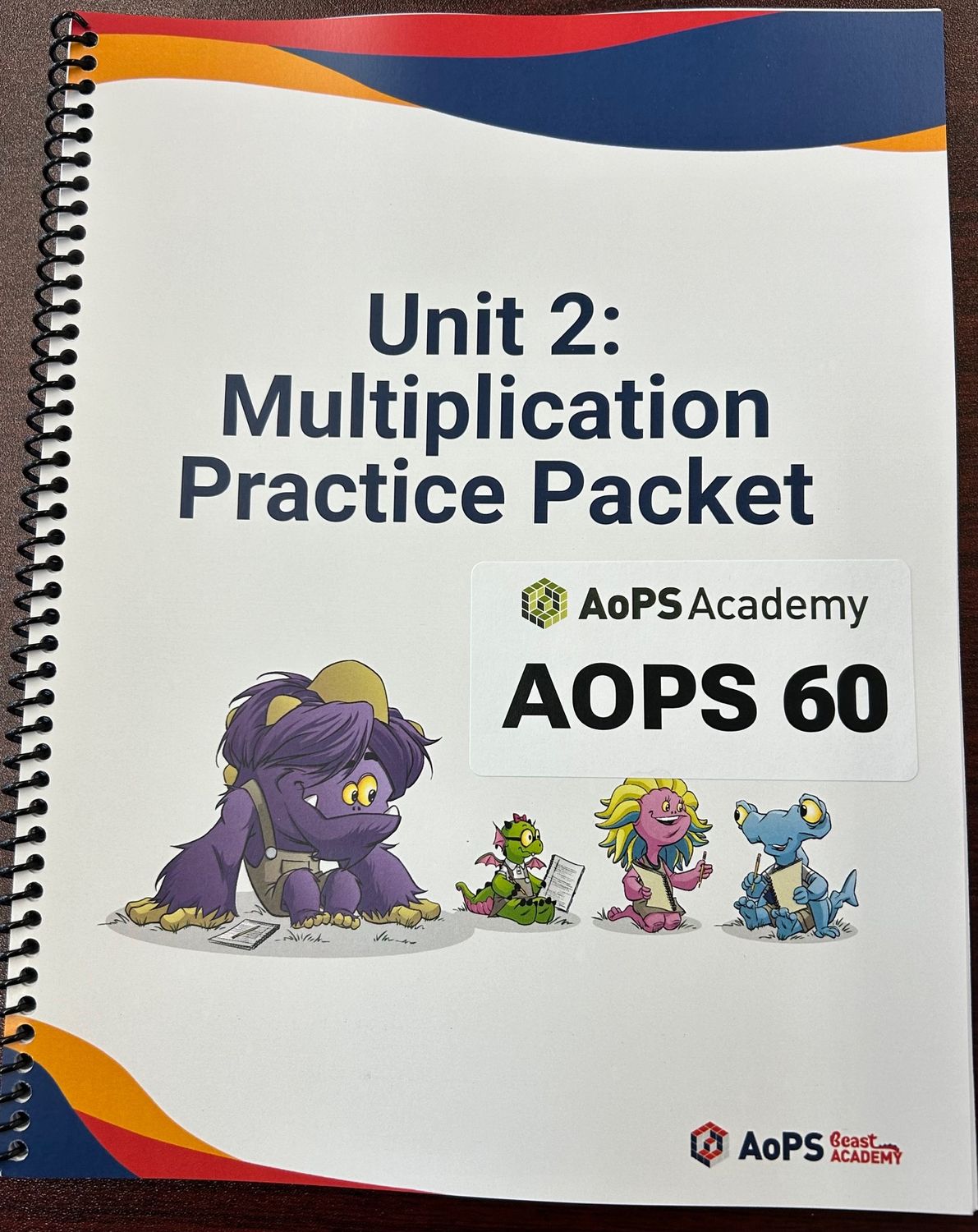 AOPS60 3.2.0 Student Multiplication Practice Packet English
