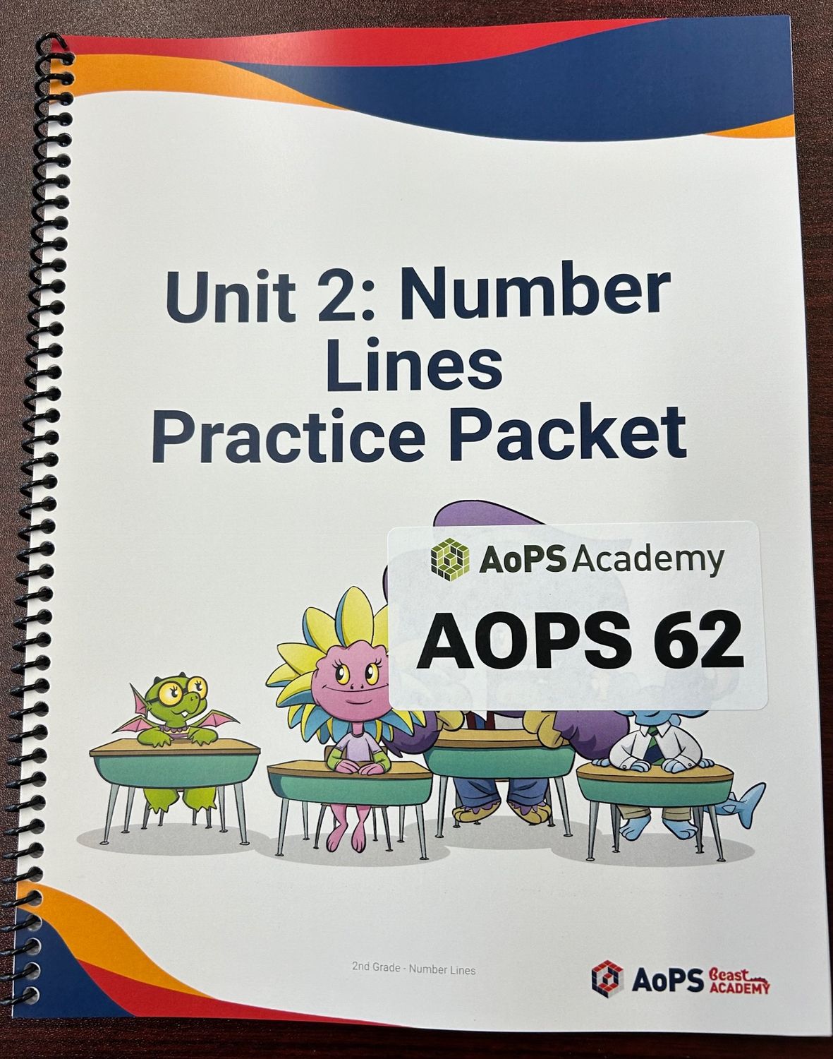 AOPS62 2.2.0 Student Number Lines Practice Packet English