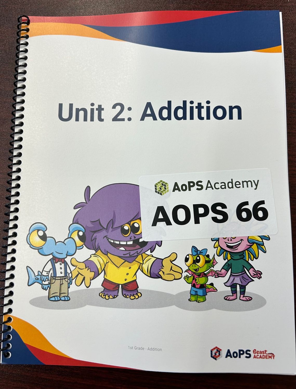 AOPS66 1.2.0 Student Addition Practice Packet English