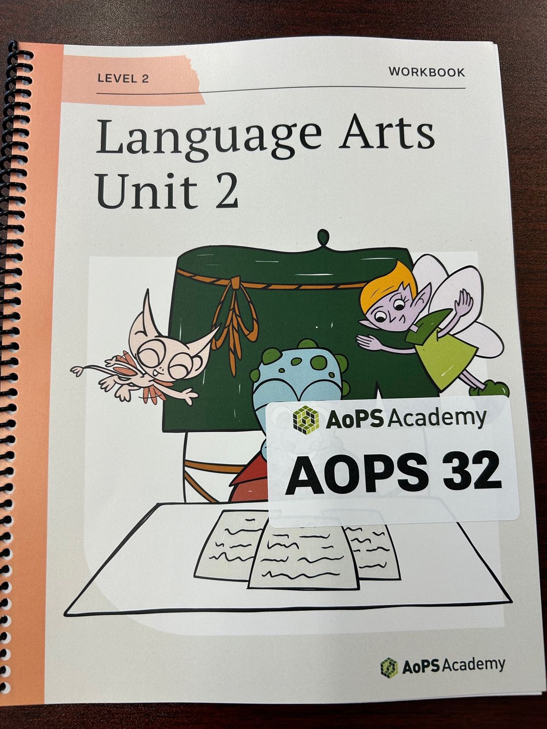 AOPS32 Language Arts Level 2 Unit 2 STUDENT Workbook