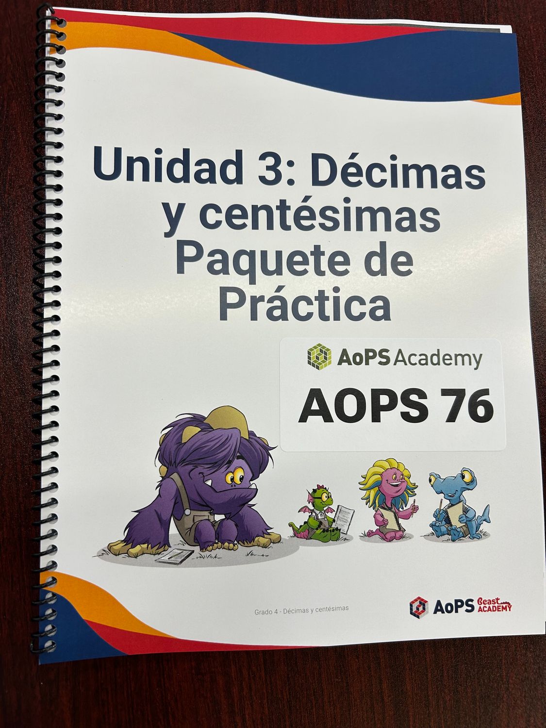 AOPS76 4.3.0 Student Unidad 3 Practice Packet Spanish