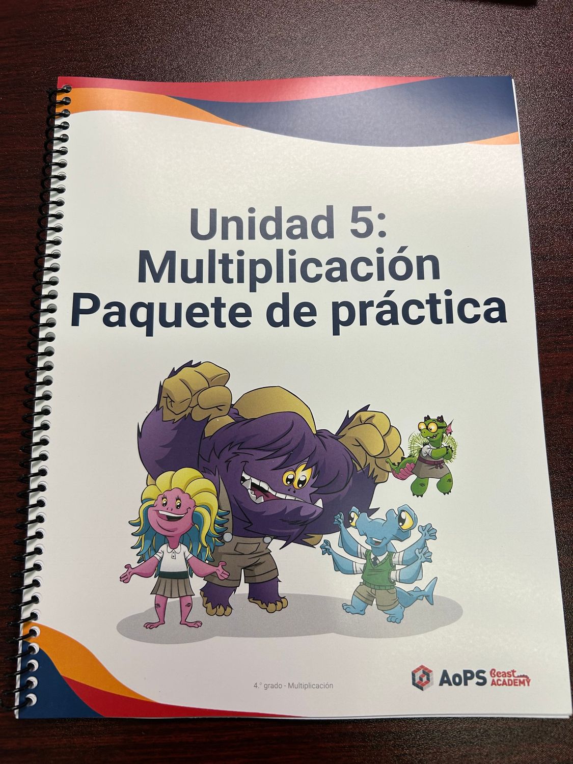 AOPS91 4.5.0 Student Multiplication Practice Packet Spanish