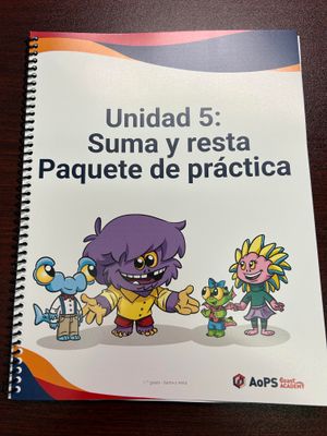 AOPSA101 1.5.0 Student Multiplication Practice Packet Spanish