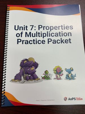 AOPSA106 3.7.0 Student Multiplication Practice Packet English