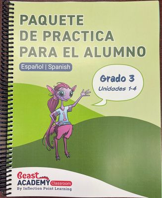IPL08 Grade 3 - Volume 1, Units 1-4 SPANISH Practice Packet 2025-2026