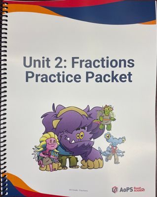 IPL10 Grade 5 - Unit 2: Fractions ENGLISH Practice Packet 2025-2026