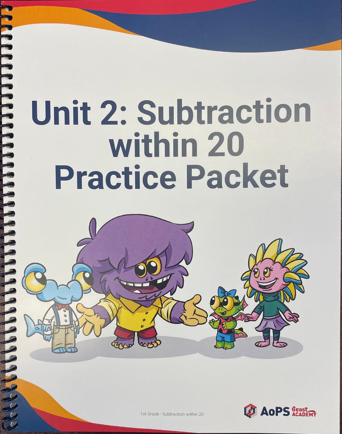 IPL11 Grade 1 - Unit 2: Subtraction Within 20 ENGLISH Practice Packet 2025-2026