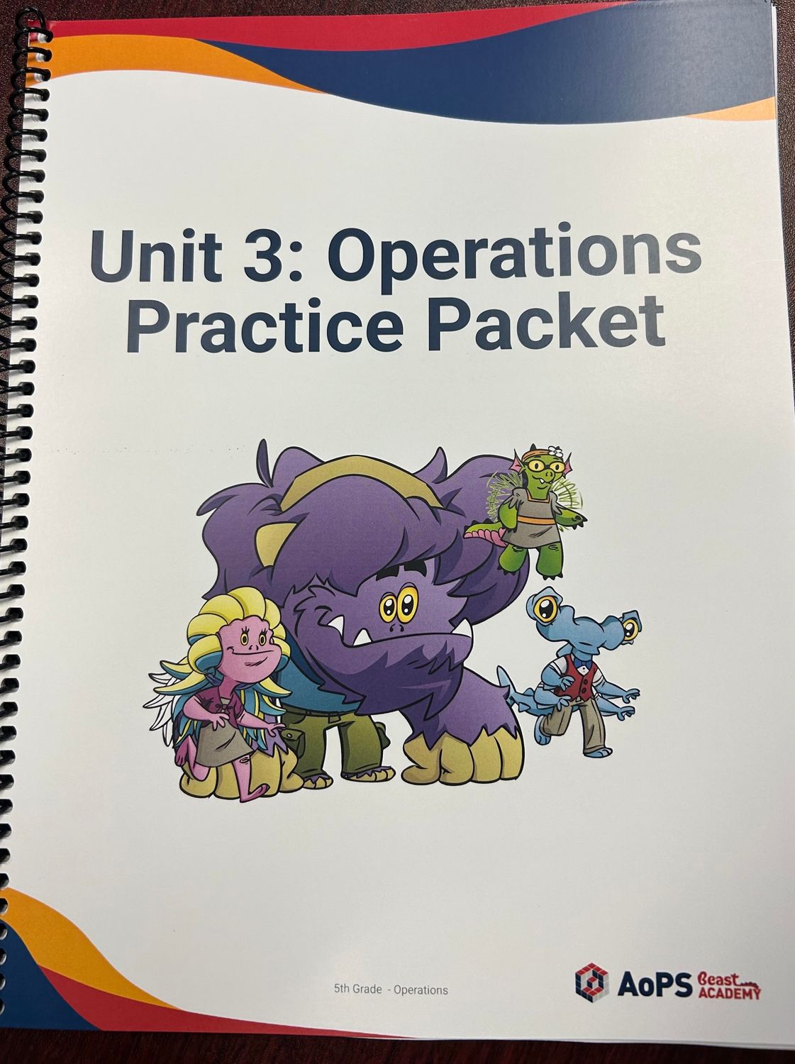 IPL12 Grade 5 - Unit 3: Operations ENGLISH Practice Packet 2025-2026