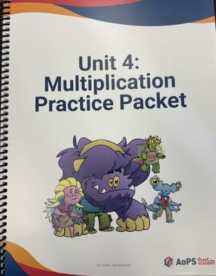 IPL14 Grade 5 - Unit 4: Multiplication ENGLISH Practice Packet 2025-2026