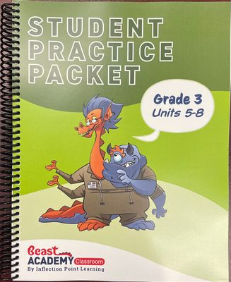 IPL16 Grade 3 - Volume 2, Unit 5-8 ENGLISH Practice Packet 2025-2026