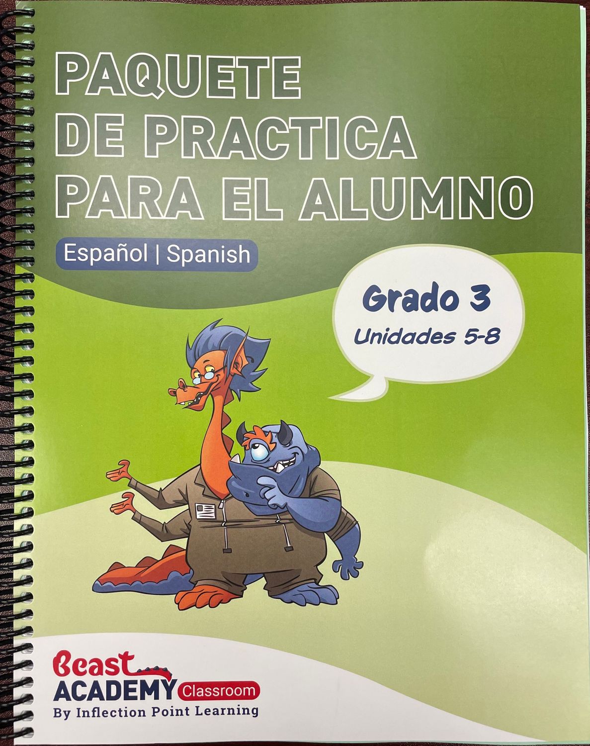 IPL22 Grade 3 - Volume 2, Units 5-8 SPANISH Practice Packet 2025-2026