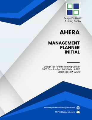 DFHTC 11 Management Planner Initial