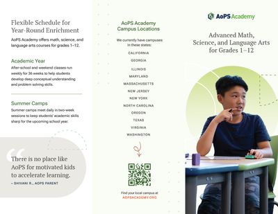AoPS Academy Campus Brochures English