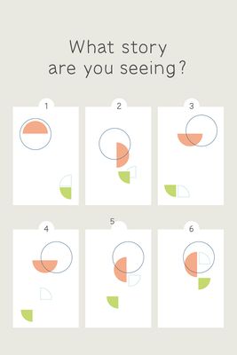 LA - Story with Shapes 24x36 Sign