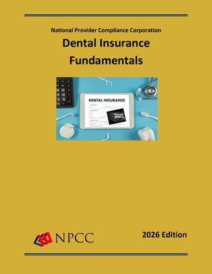 NPCC12 - 2026 Dental Insurance Fundamentals Gold Book