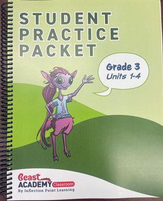 IPL02 Grade 3 - Volume 1, Unit 1-4 ENGLISH Practice Packet 2025-2026