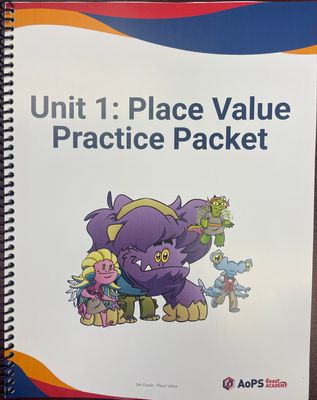 IPL05 Grade 5 - Unit 1: Place Value ENGLISH Practice Packet 2025-2026