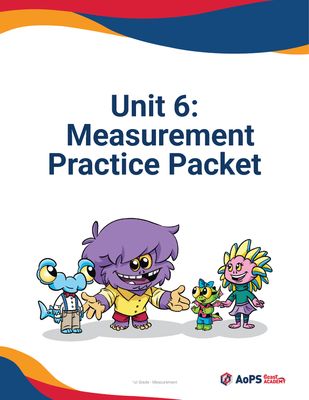 IPL36 Grade 1 - Unit 6: Measurment ENGLISH Practice Packet 2025-2026