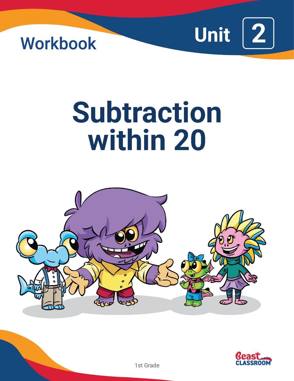 IPL38 Grade 1 - Unit 2: Subtraction Within 20 ENGLISH Practice Packet 2026-2027
