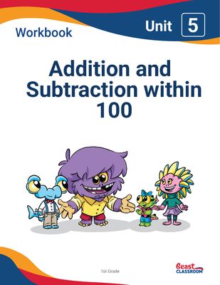 IPL47 Grade 1 - Unit 5: Addition and Subtraction within 100 ENGLISH Practice Packet 2026-2027
