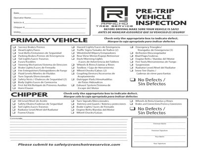 Pre-Trip Inspection