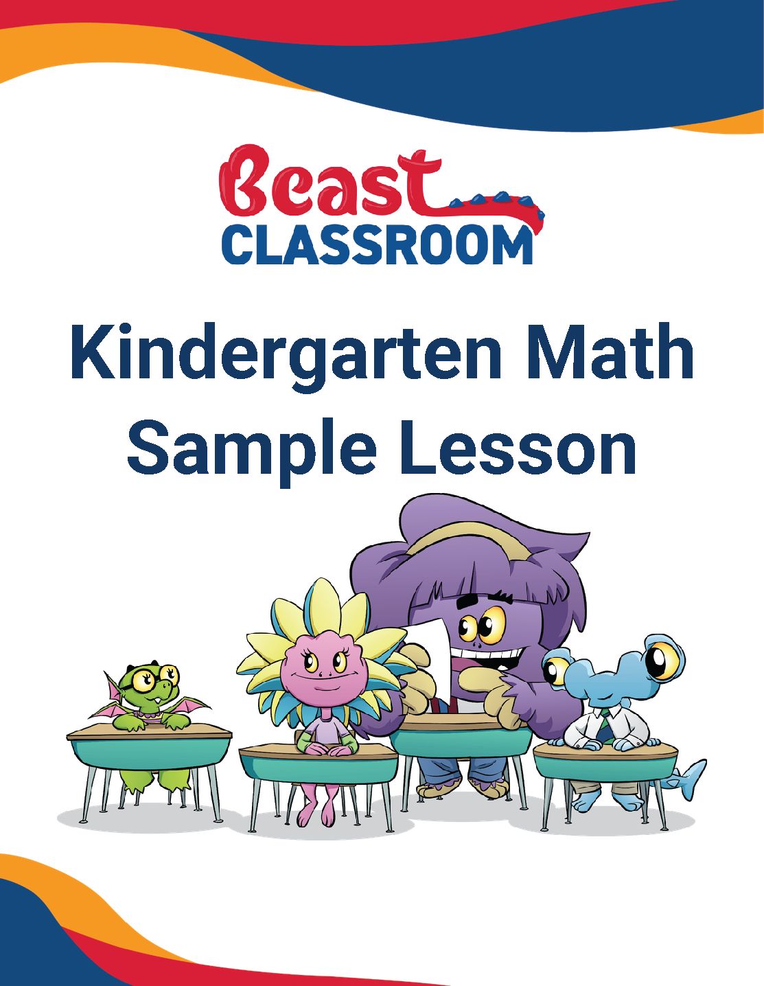 07 Kindergarten Math Simple Sample Lesson Booklet