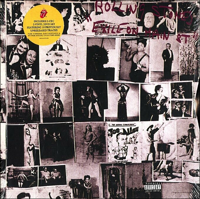 Rolling Stones - Exile On Main St. (LP (2) - CD (2) - DVD - Libro Super Deluxe Edition)