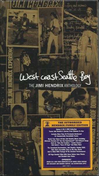 Hendrix Jimi - West Coast Seattle Boy: The Jimi Hendrix Anthology (4 CD + DVD Boxset)