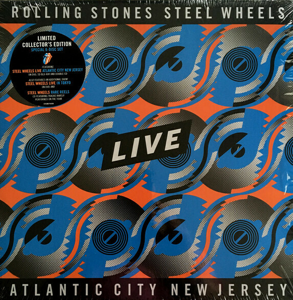 Rolling Stones - Steel Wheels Live Atlantic City New Jersey (CD (3) - DVD (2) - Blu-ray - Libro Limited Collector's Edition)