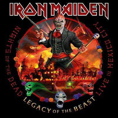 Iron Maiden - Nights Of The Dead Legacy Of The Beast Live In Mexico City (2 CD Deluxe Edition Book Format)