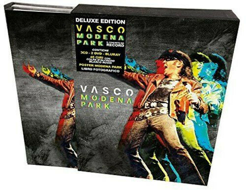 Rossi Vasco - Vasco Modena Park (CD (3) - DVD (2) - Blu-Ray - 7” 45 RPM - Libro Deluxe Edition)