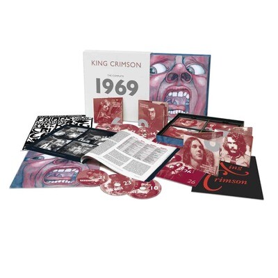 King Crimson - The Complete 1969 Recordings (Boxset 20 CD + 4 Blu-Ray + 1 DVD Audio + 1 DVD + Book)