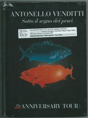 Venditti Antonello - Sotto Il Segno Dei Pesci - The Anniversary Tour (Deluxe Edition 3 CD + DVD)
