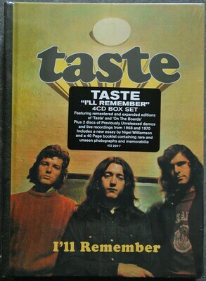 Taste - I'll Remember (Boxset 4 CD)