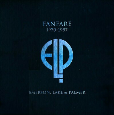 Emerson, Lake & Palmer - Fanfare 1970-1997 (Boxset / CD (16) - LP (3) - 7” 45 RPM (2) - Blu-Ray - Libro)