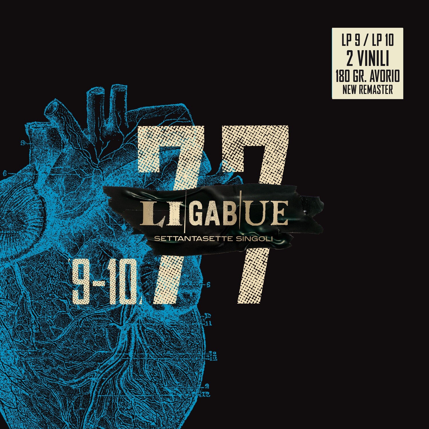 Ligabue - Settantasette Singoli 9-10 (2 LP Avorio) | Vendita dischi, cd e  vinili originali e nuovi anche online