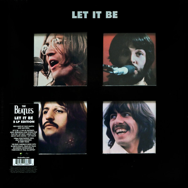 Beatles - Let It Be 50Th Anniversary (Boxset Limited Edition Superdeluxe 4 LP 180 Grammi + 12” LP + Book)