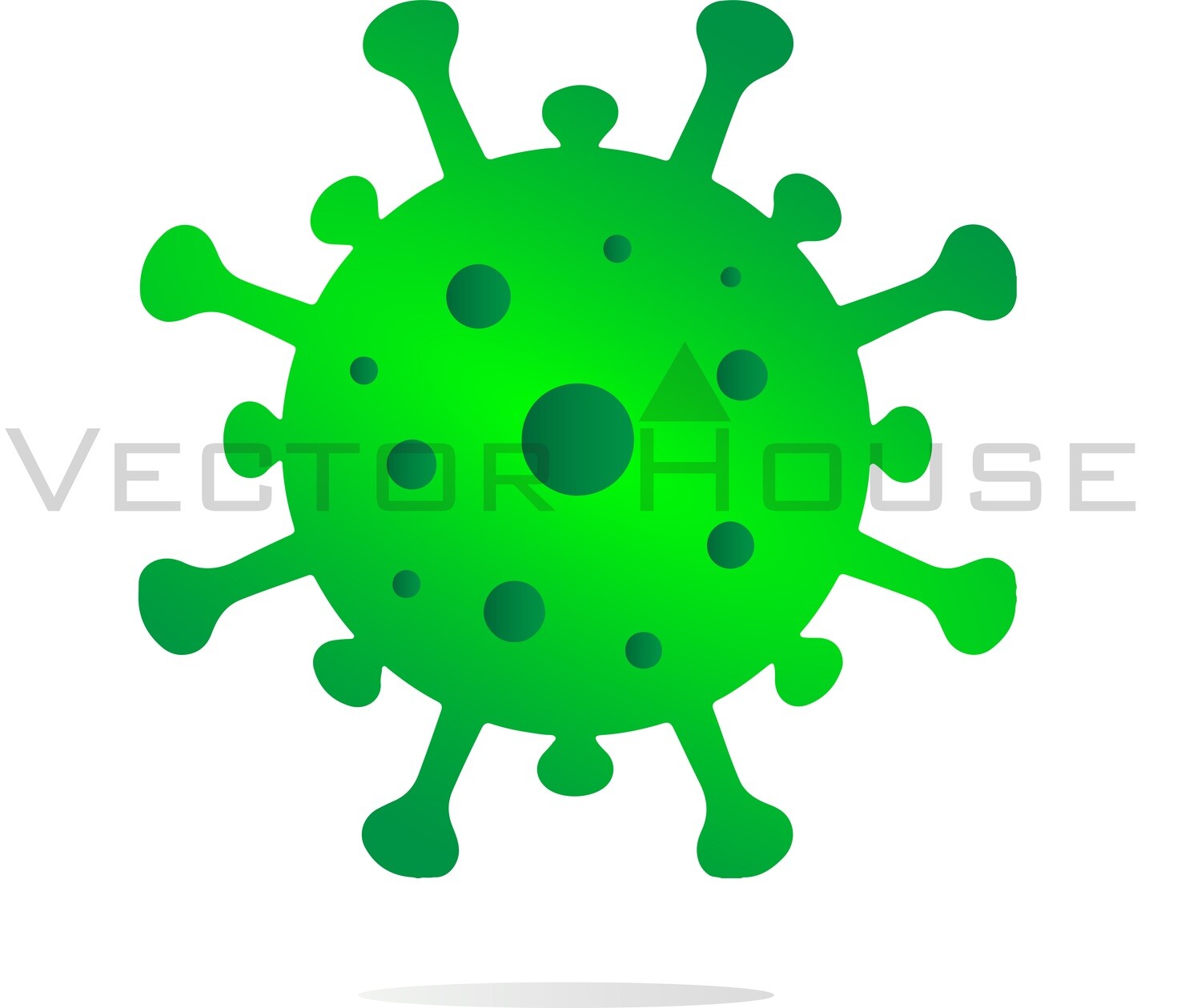 Corona Virus Vector Art