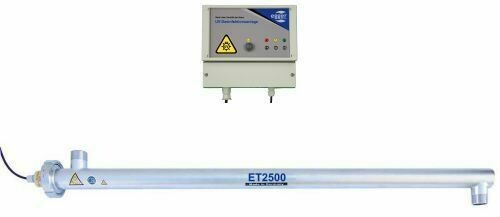 UV-Desinfektionsanlage ET 2500 110-240VAC mit Lebensdauerüberwachung UV-Desinfektionsanlage ET 2500 110-240VAC mit Lebensdauerüberwachung