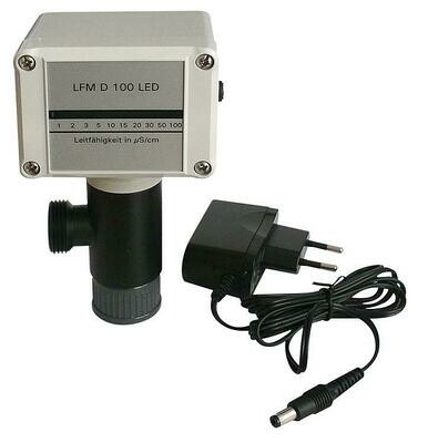 Leitfähigkeits- Messgerät D100 LED mit PP-Adapter