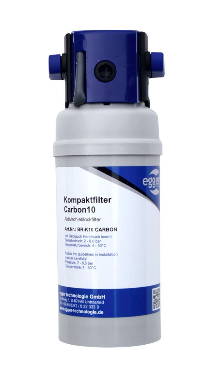 Kompakt-Aktivkohle-Filtersystem CARBON 10 Kompakt-Aktivkohle-Filtersystem CARBON 10