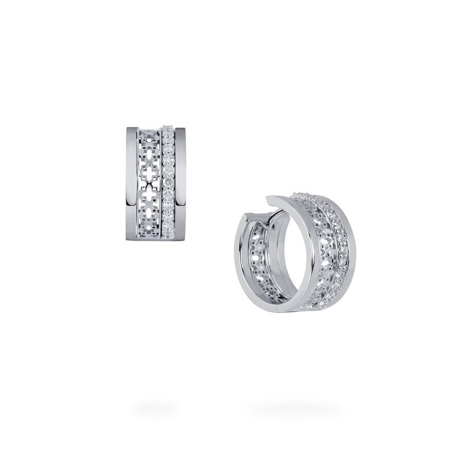 BIRKS DARE TO DREAM WHITE GOLD DIAMOND EARRINGS