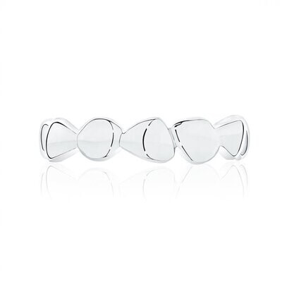 BIRKS ICONIC ®
SILVER STACKABLE PEBBLE RING
