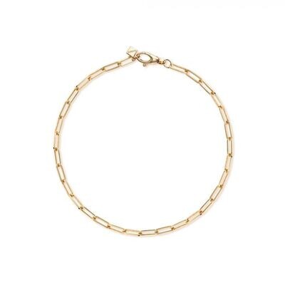 BIRKS ESSENTIALS
YELLOW GOLD CABLE CHAIN BRACELET