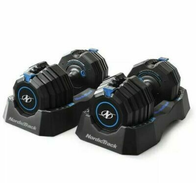 Select-A-Weight 55 lb Adjustable Dumbbell Set