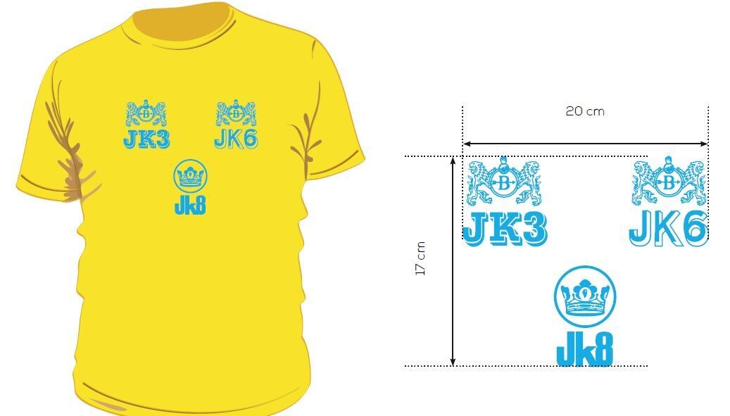T-shirt "JK3 JK6 JK8"