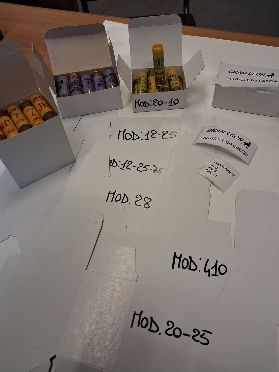 SCATOLE PER CARTUCCE